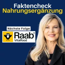 Raab Vitalfood im Faktencheck: Nahrungsergänzung mit Dr. Andreas Raab & Nina Ruge