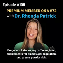 #105 Exogenous ketones, my coffee protocol, and supplements for blood sugar regulation (Premium Member Q&A July 2025)